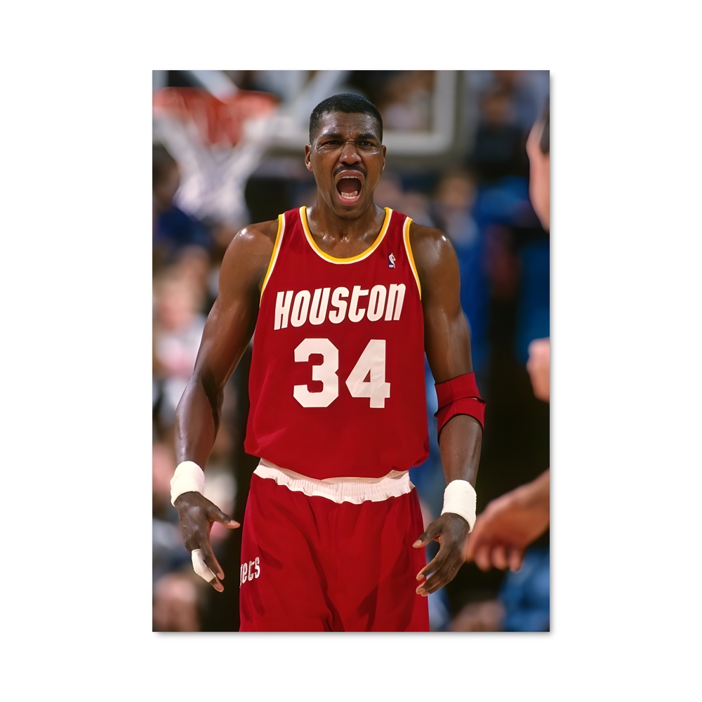 Poster Hakeem olajuwon courts